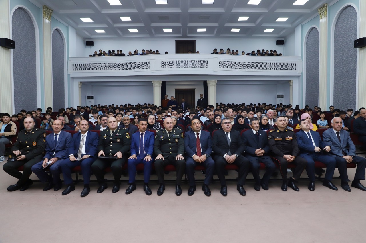 Dövlət Xidməti Xaçmazda gənclər üçün tədbirlər keçirdi - FOTOLAR